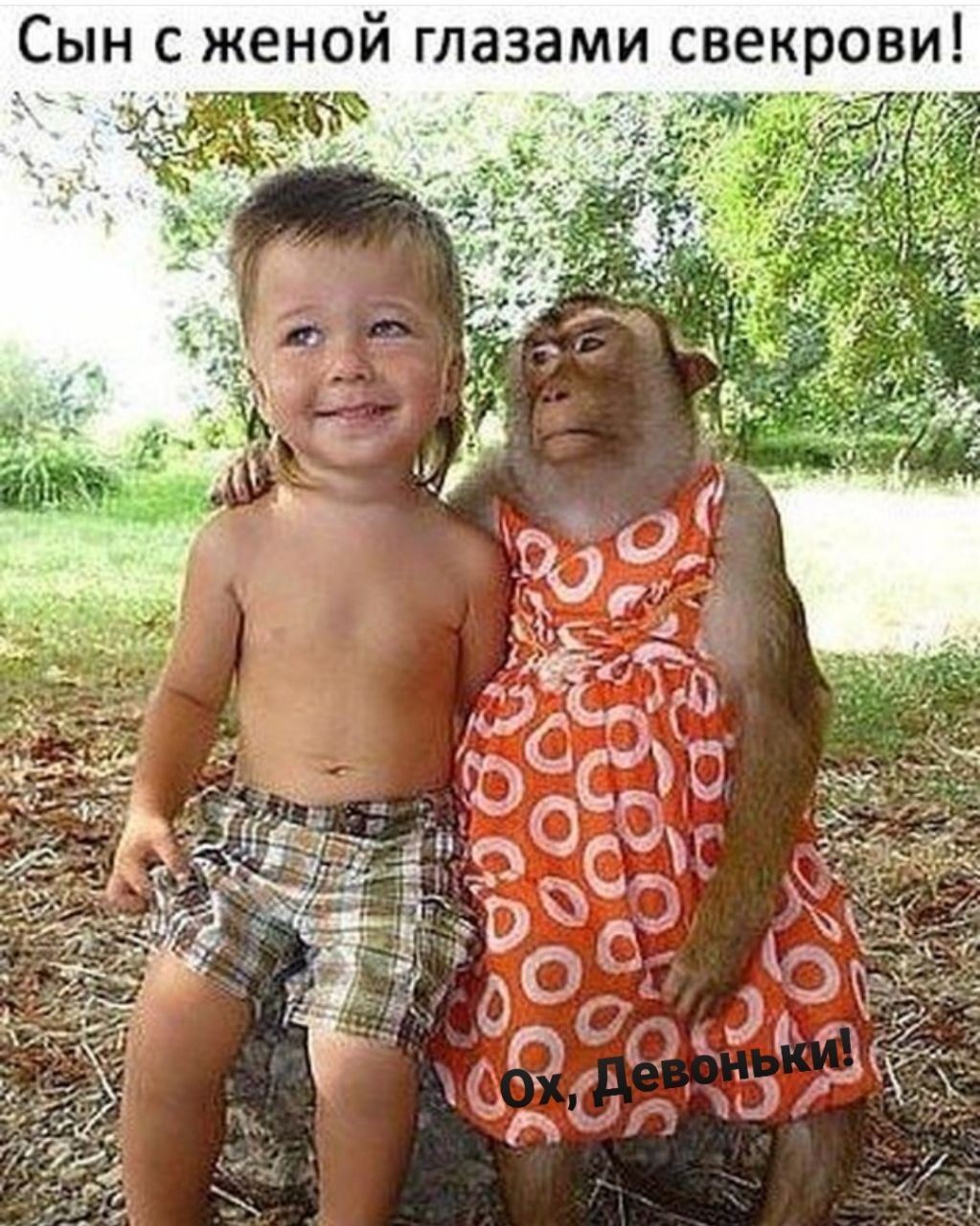 Сын с невесткой глазами свекрови
