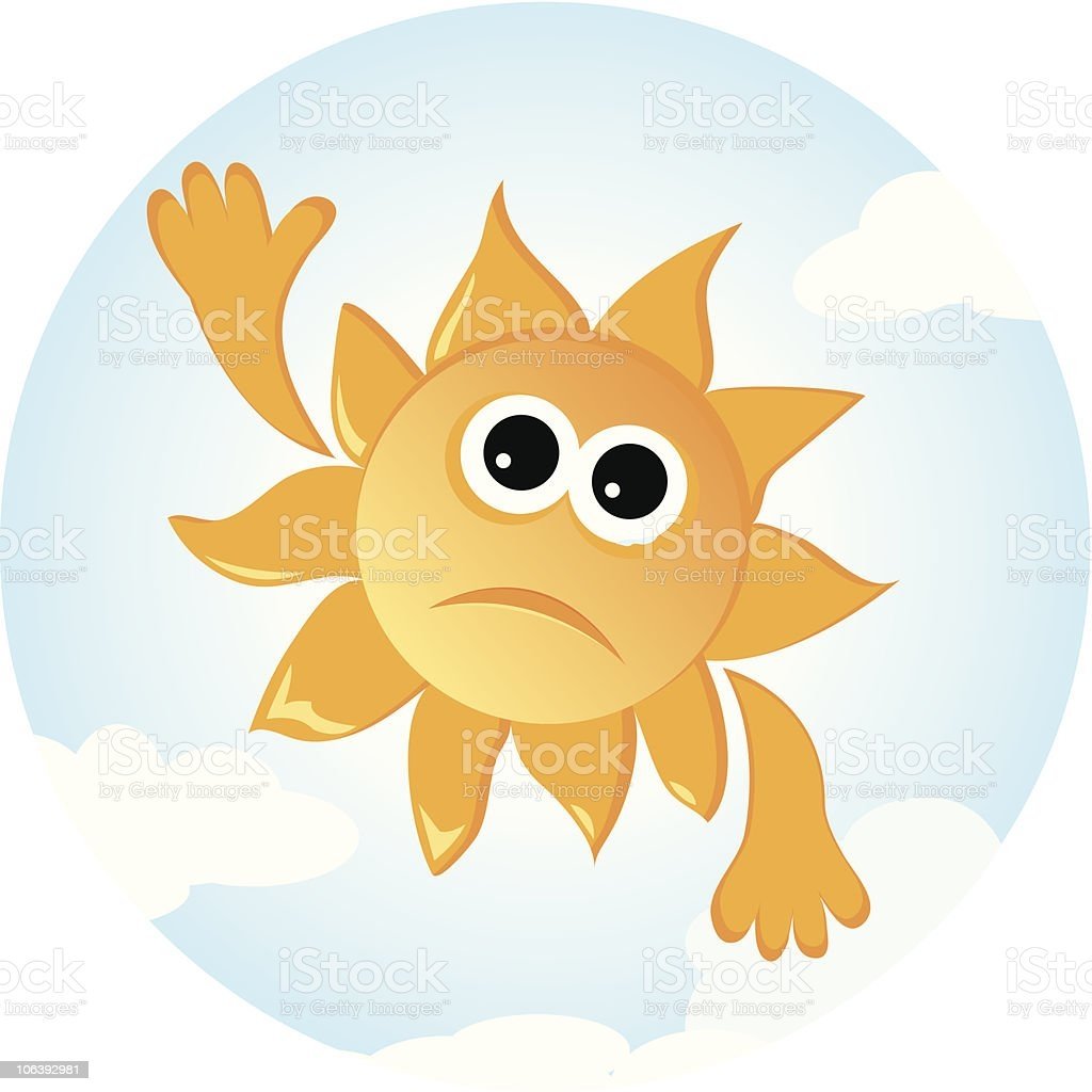 Солнышко грустит