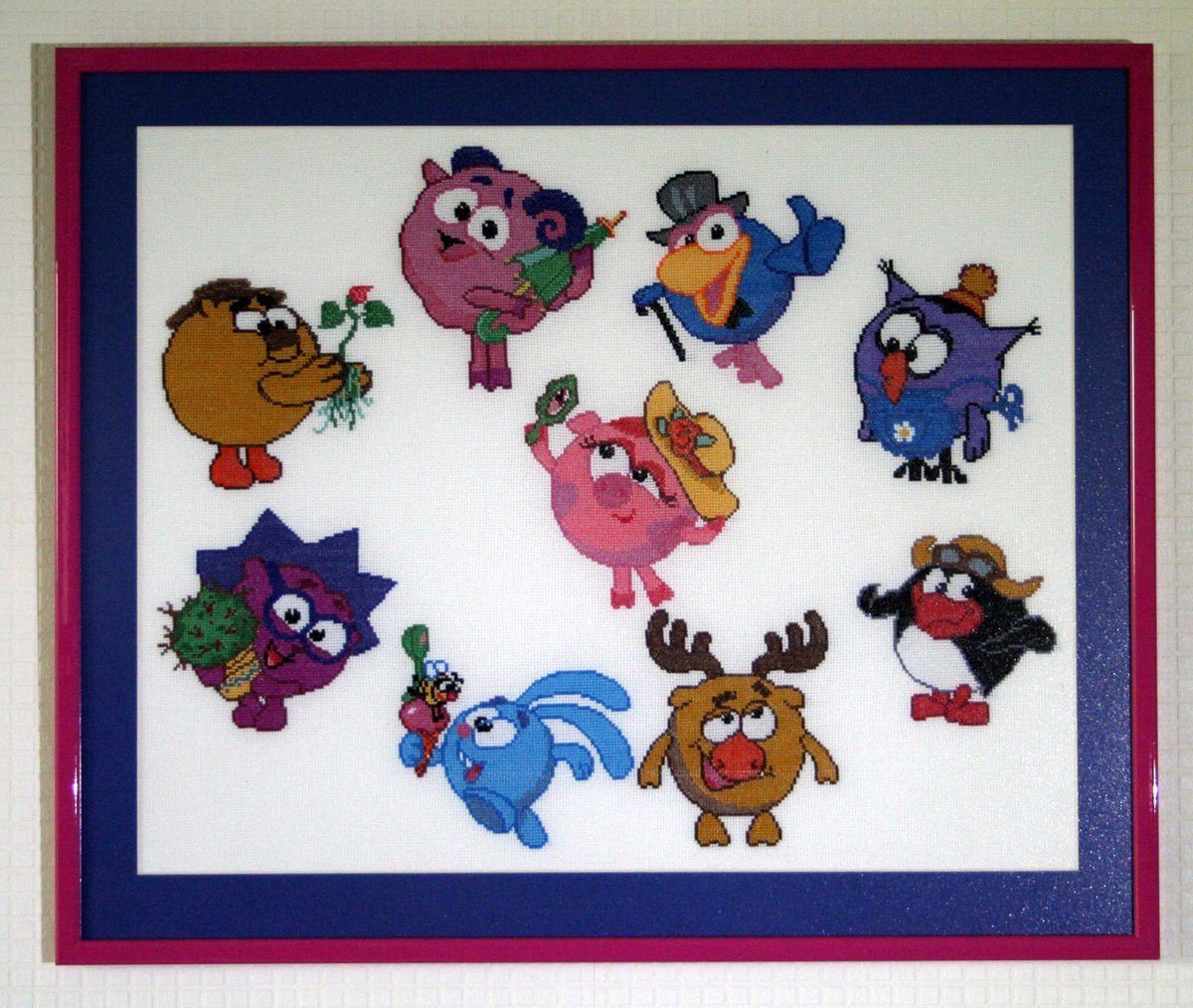 Смешарики зовут героев