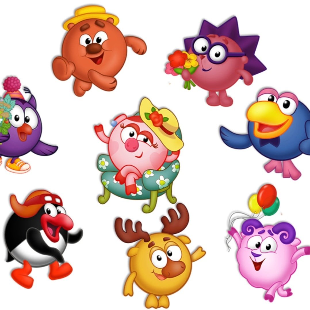 Смешарики персонажи