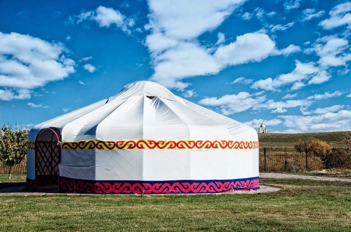 Юрта Башкирская вектор