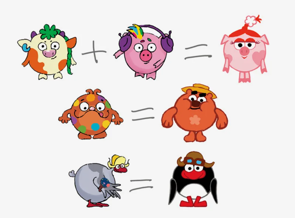 Смешарики персонажи