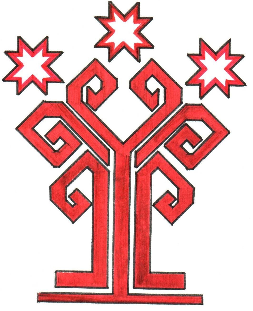 Чувашия дерево жизни Чувашский узор