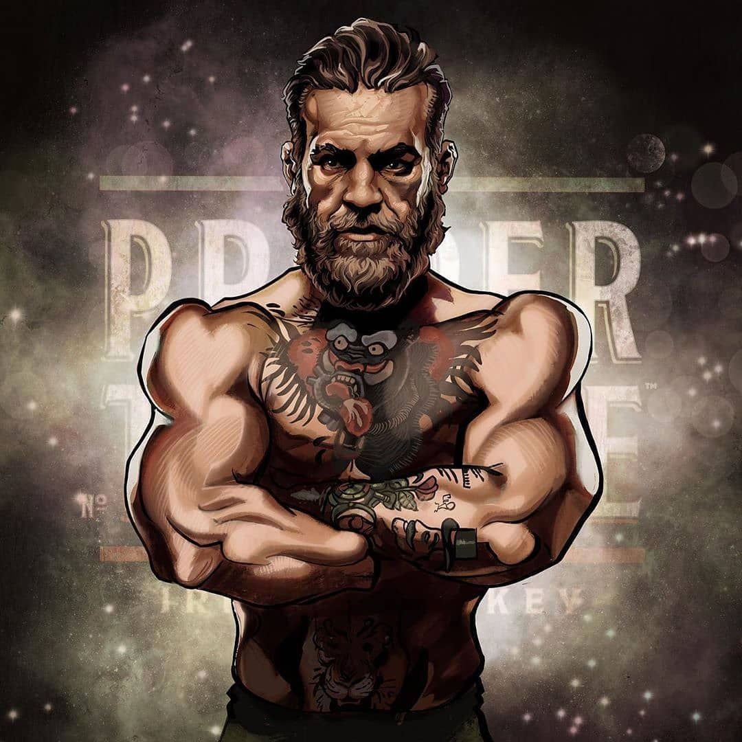 Арт Конора МАКГРЕГОРА