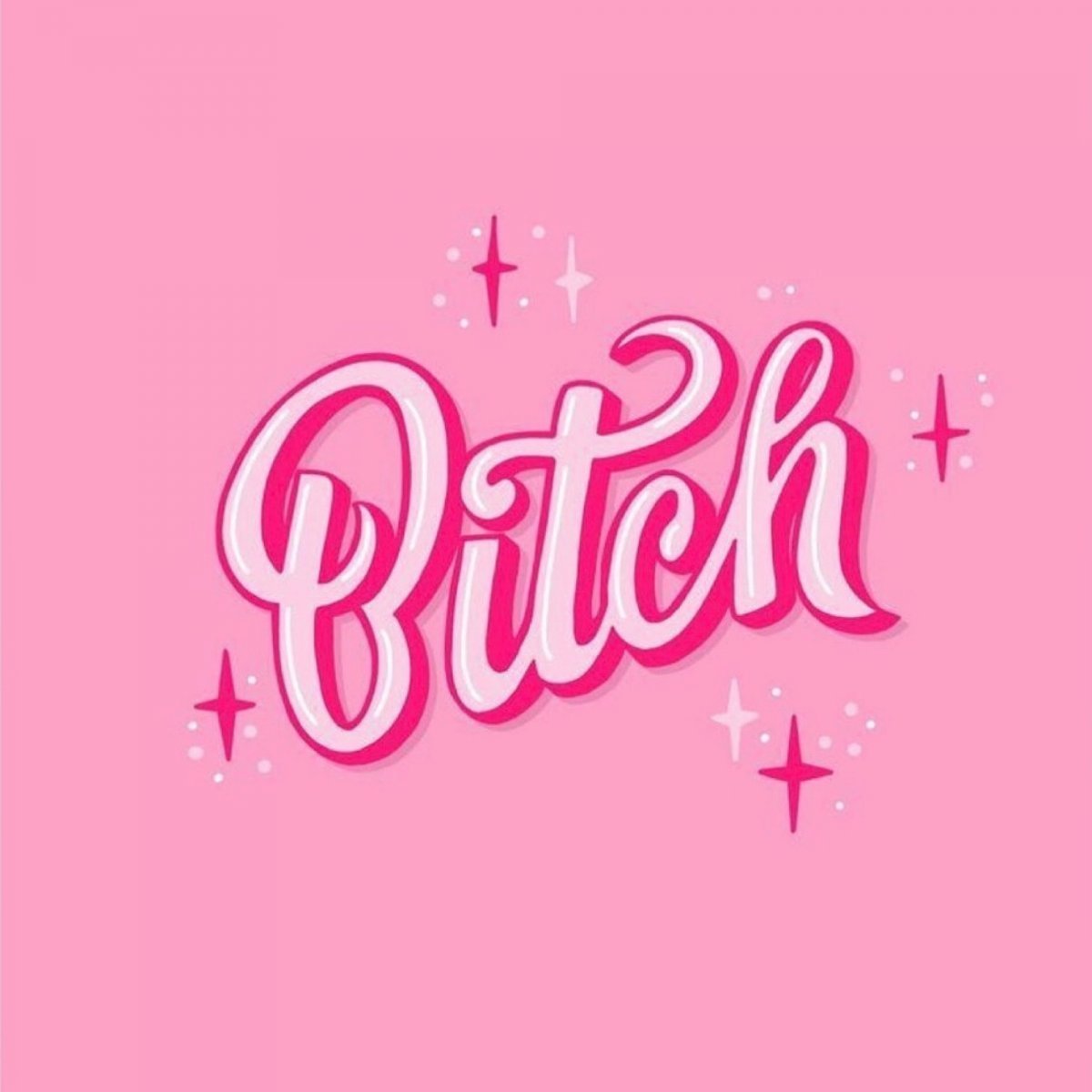 Розовые надписи Эстетика