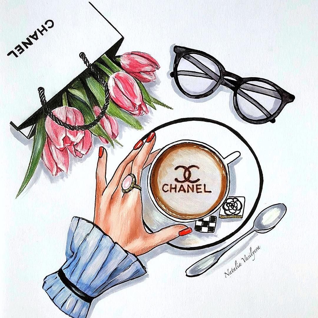 Шанель рисунок