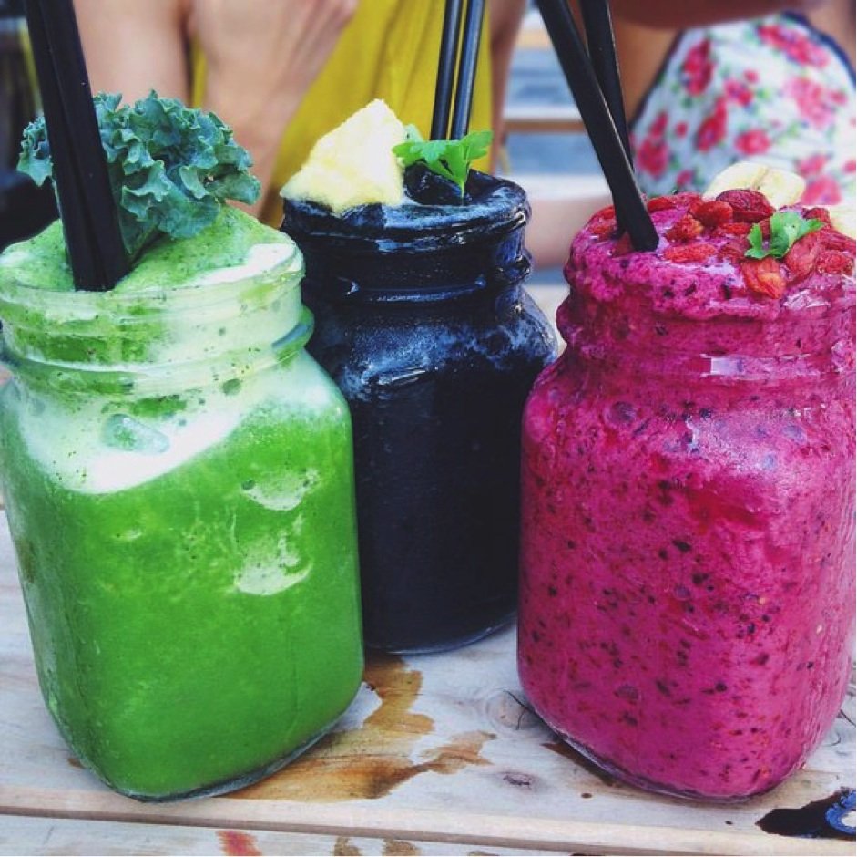 Зеленый коктейль Эстетика