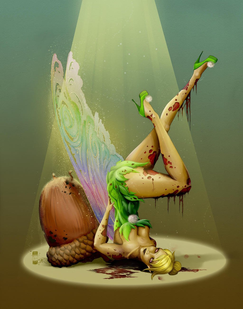 Энн Стоукс картины Готика