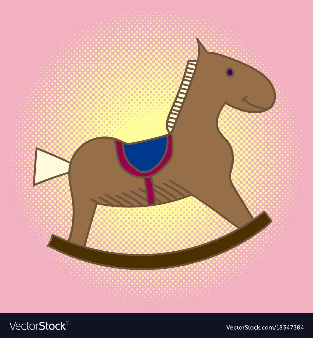 Лошадка рисунок для детей простой