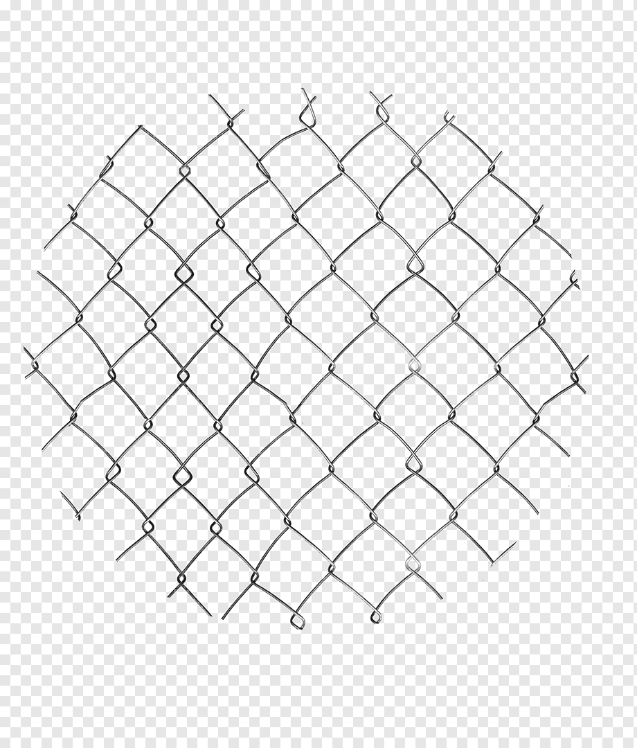 Металлическая сетка на прозрачном фоне