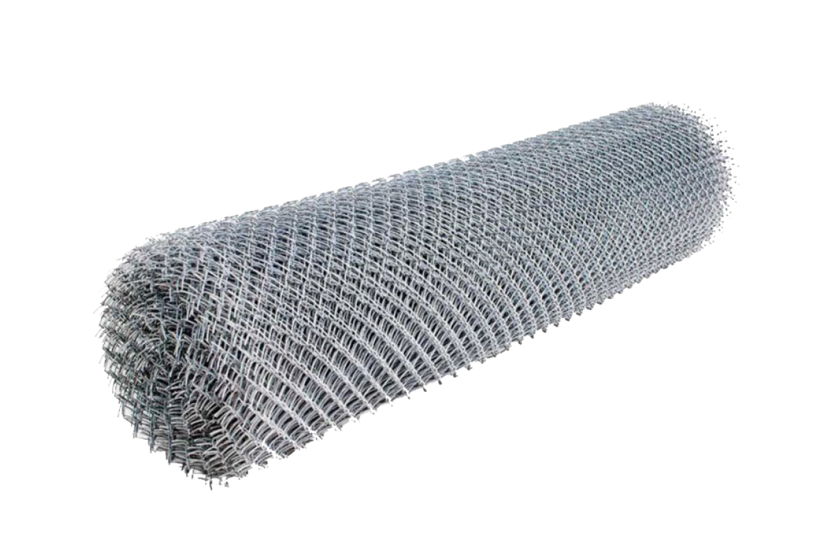 Сетка металлическая рабица 1.5x10м 35x35мм