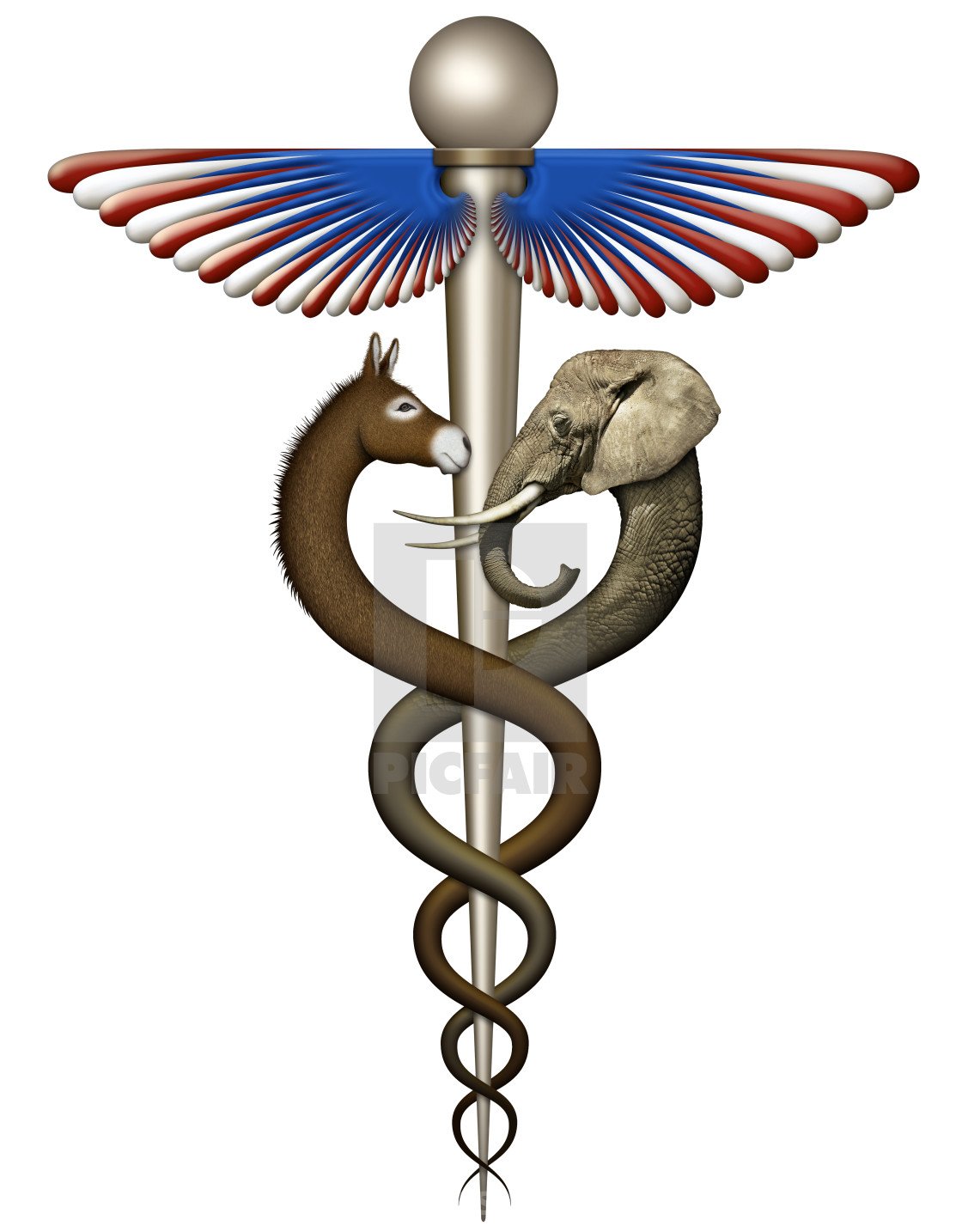 Символ медицины змея обвивающая