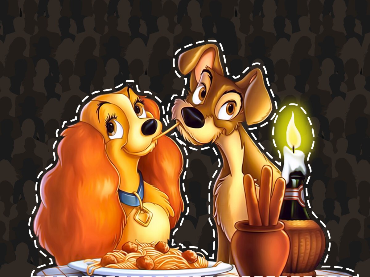 Пес из мультика леди и Бродяга