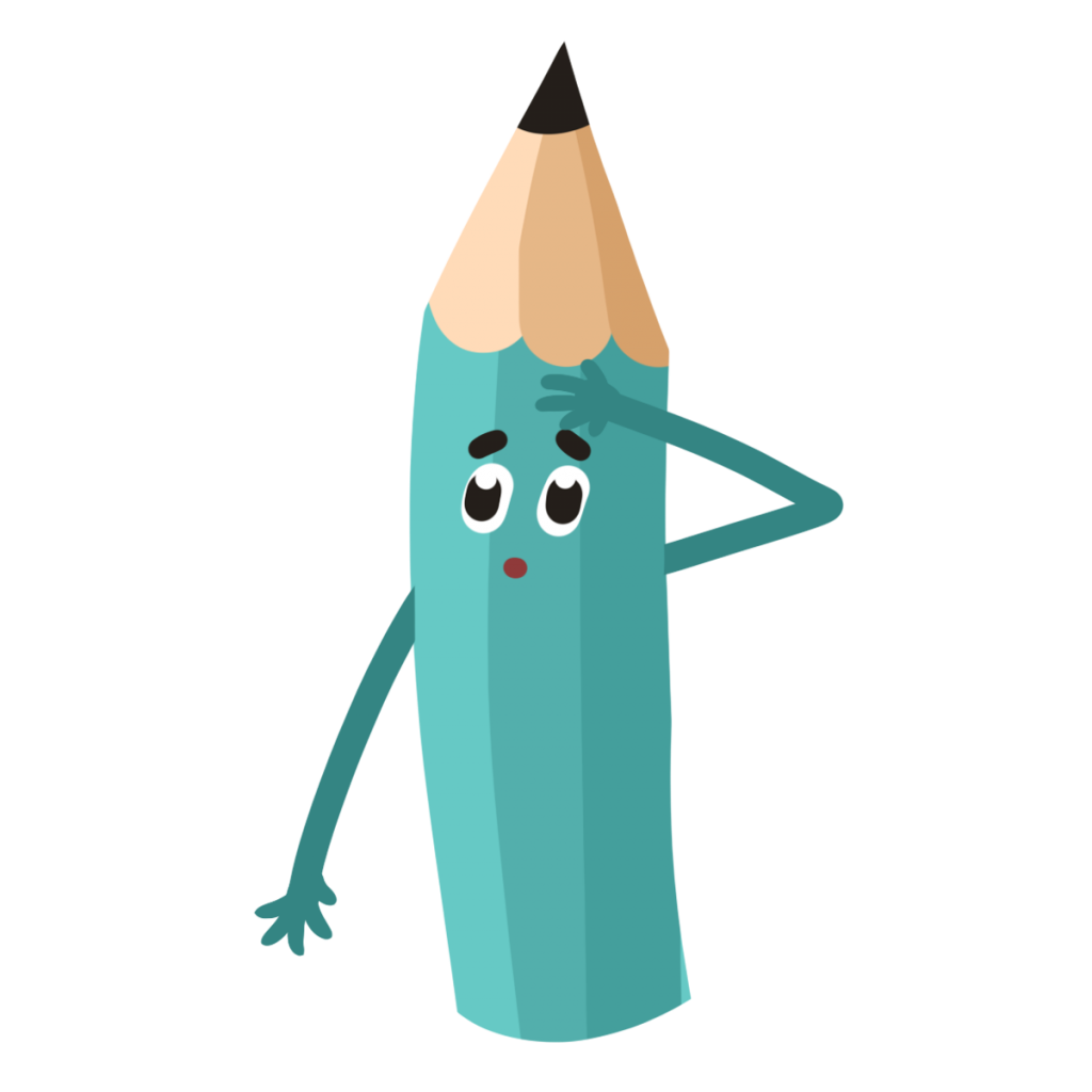 Карандаш мультяшный