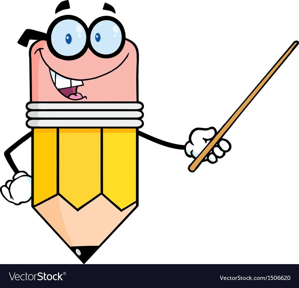 Стаканчик с карандашами красками