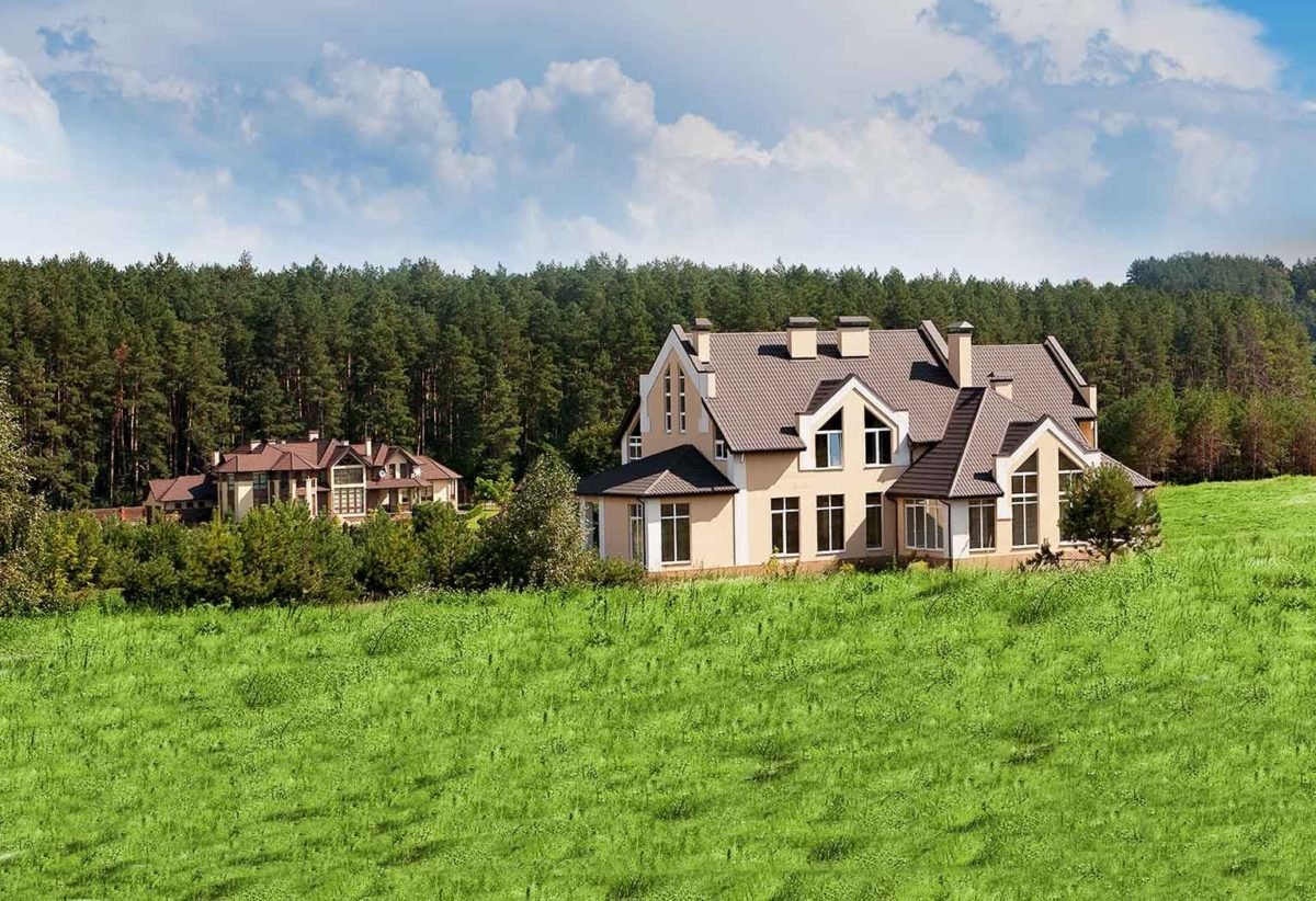 Красивый земельный участок