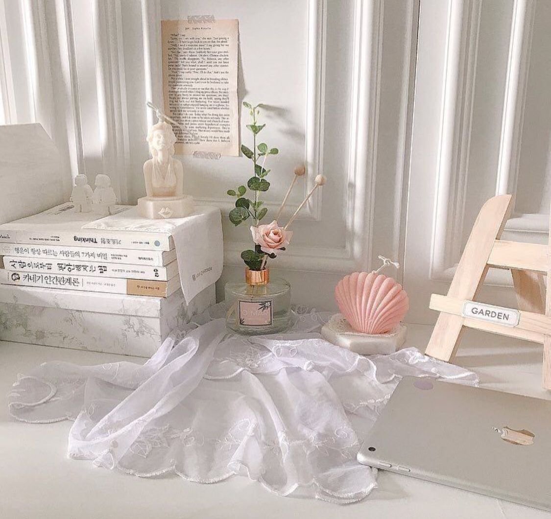 Эстетика розового и белого