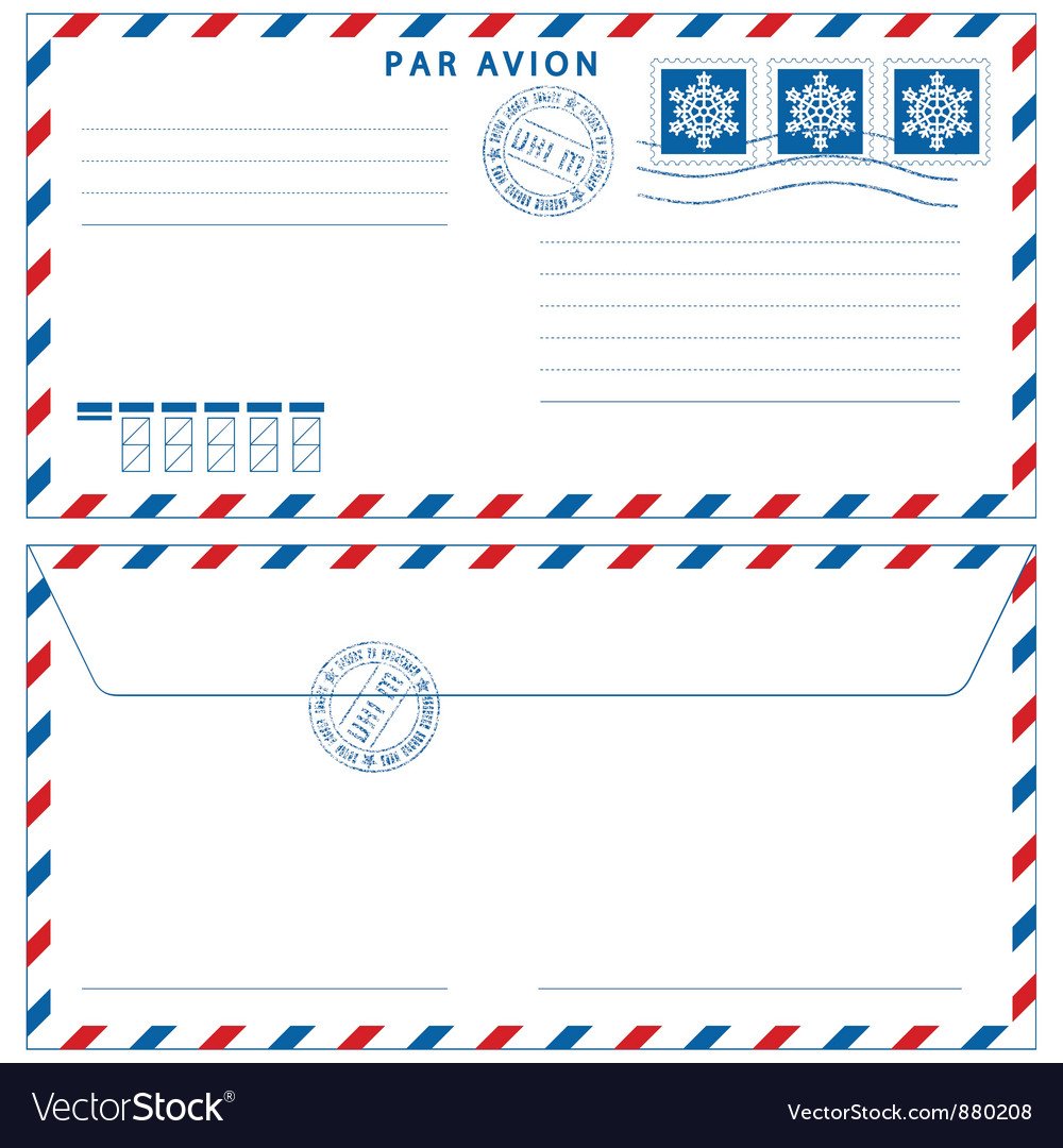 Конверт на английском