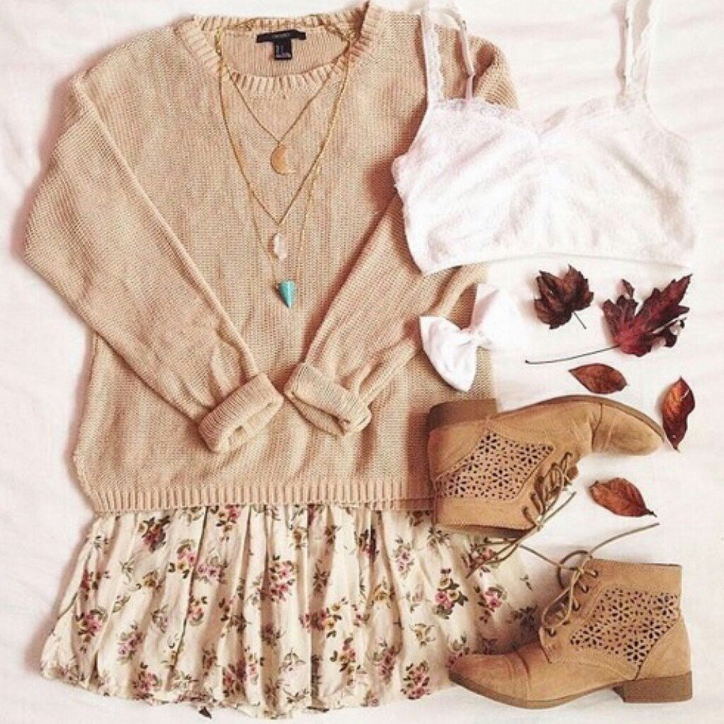 Луки одежды для девушек