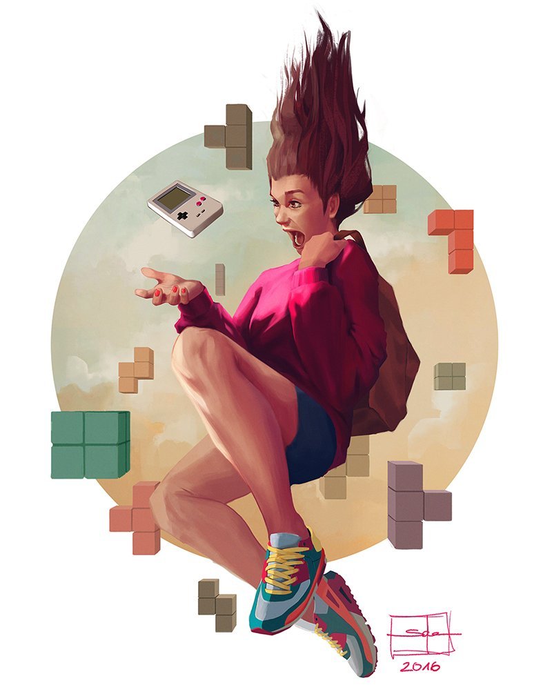 Катамино танграм