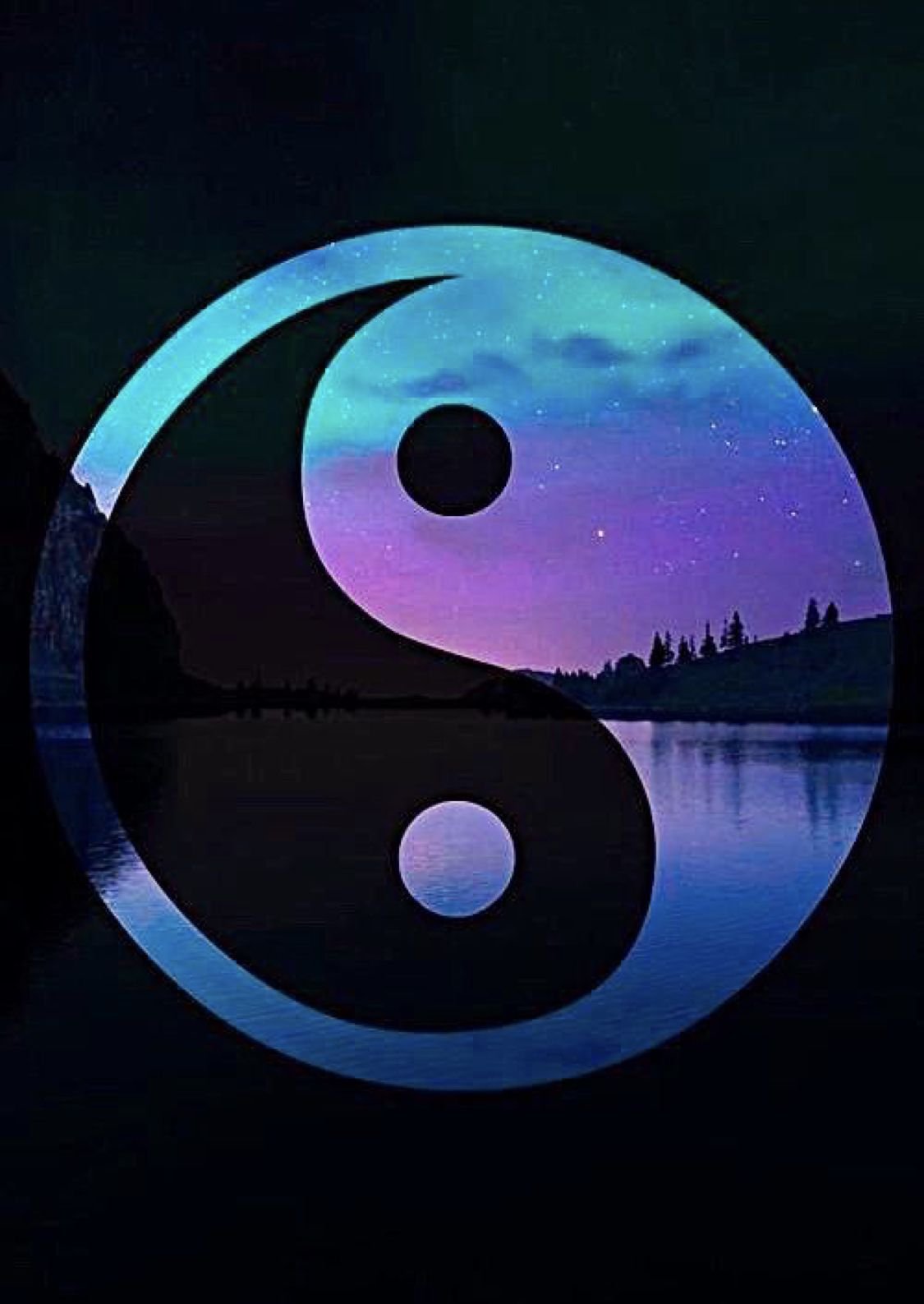 Неоновый Инь Янь