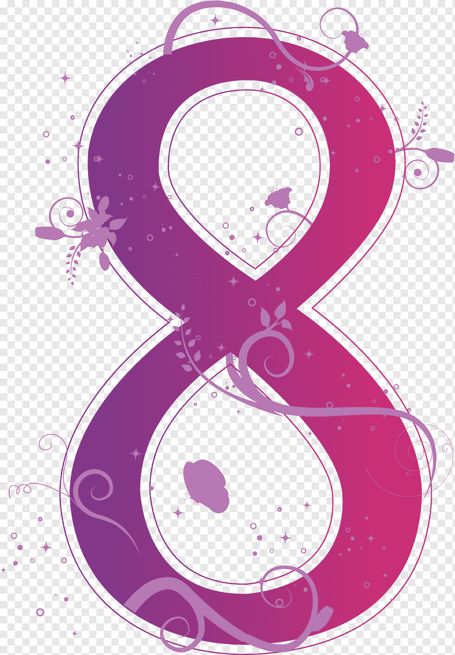 Красивая восьмерка