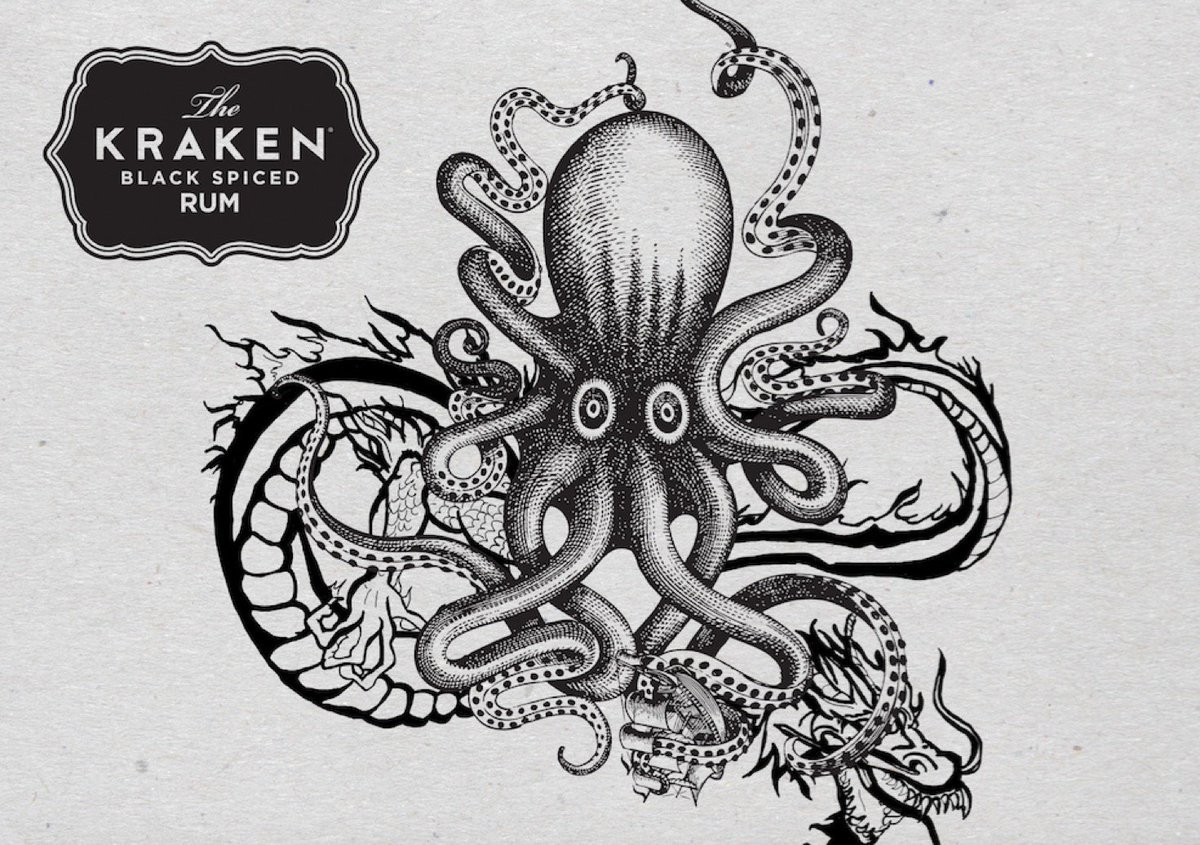 Кракен картинка для печати