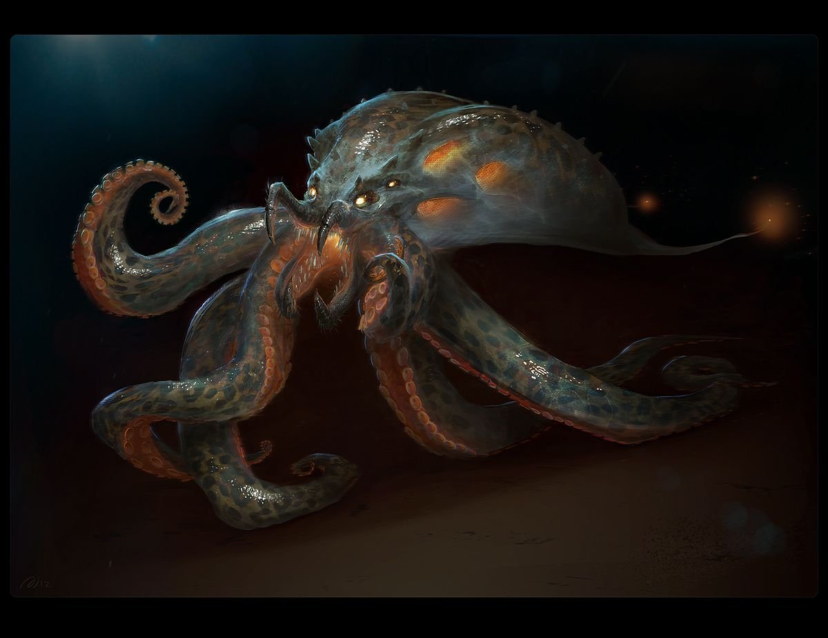 Кракен пираты Карибского кальмар