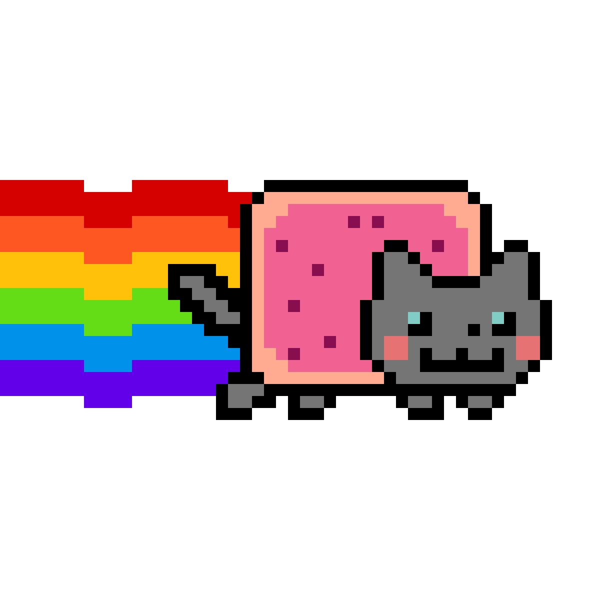 Нян Кэт вышивка