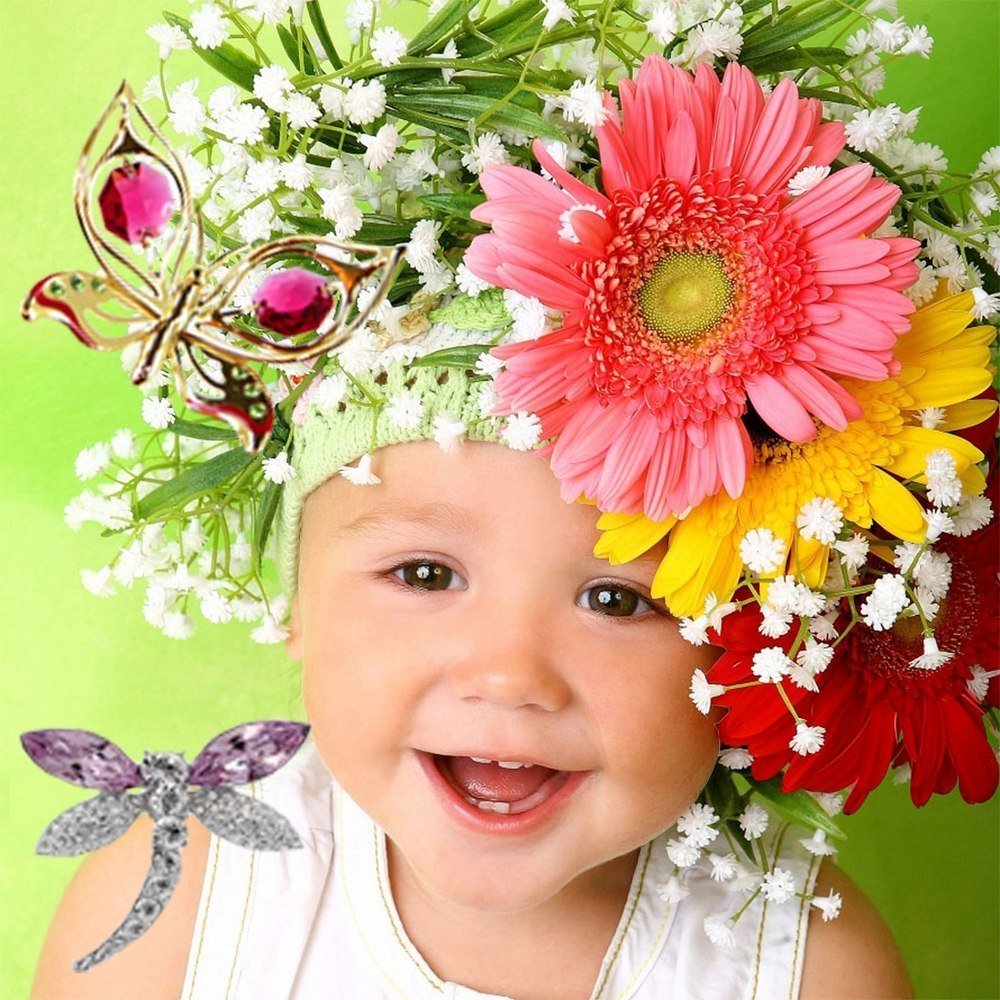 Дети с цветами