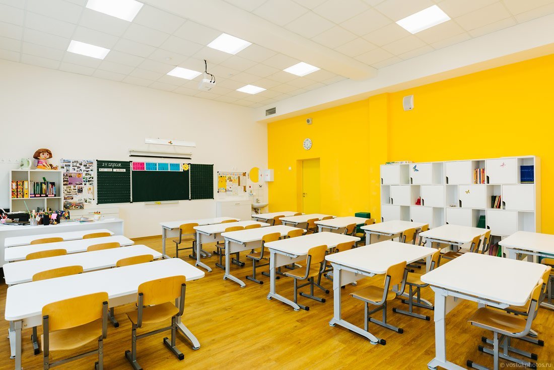 Современный класс в школе