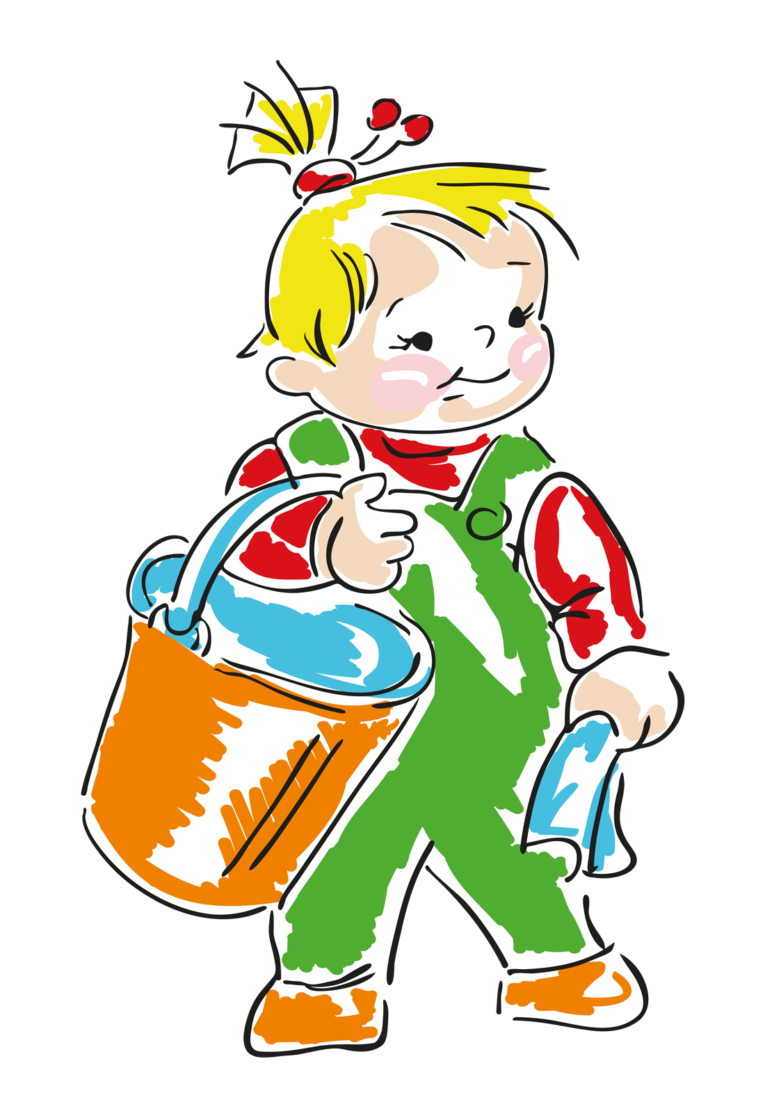 Труд для детей на прозрачном фоне