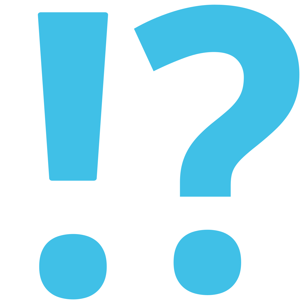 Вопросительный и восклицательный знак