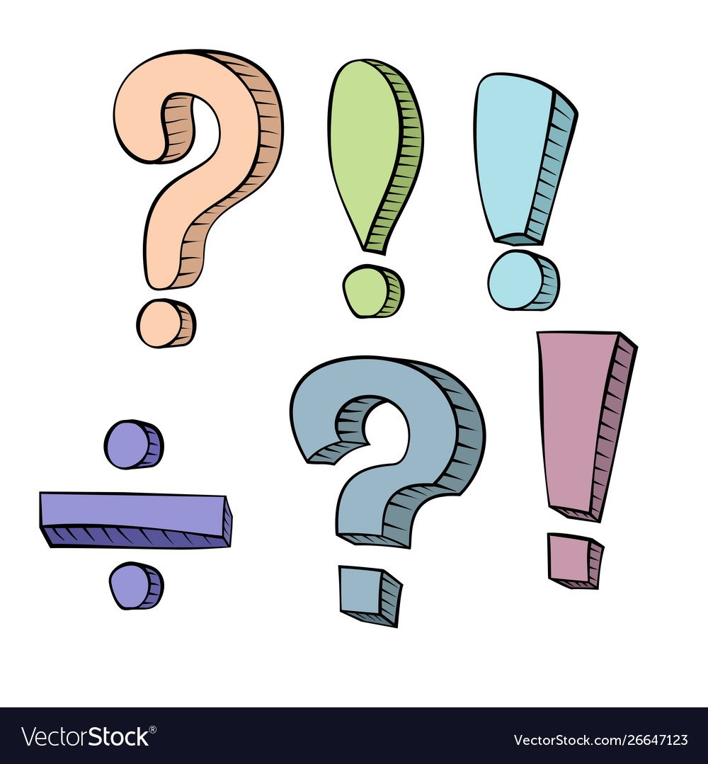 Знаки препинания вектор