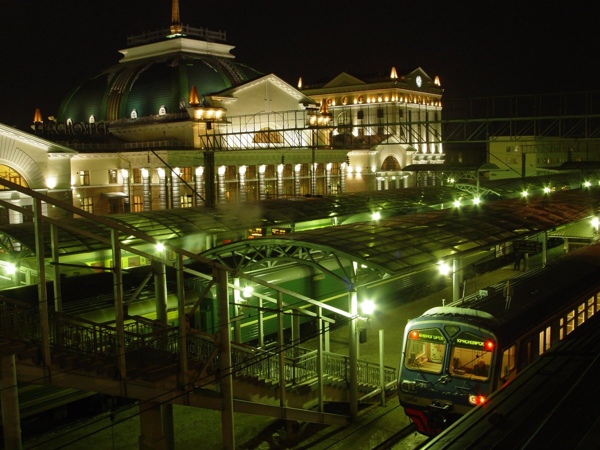 Ночной вокзал Омска