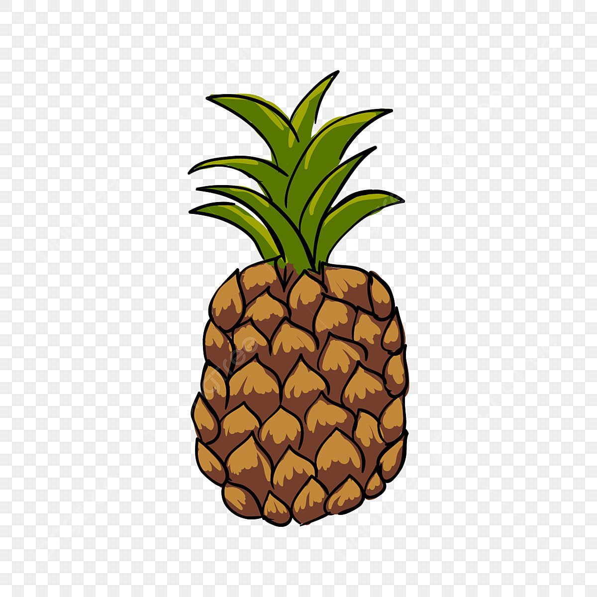 Ананас стикер