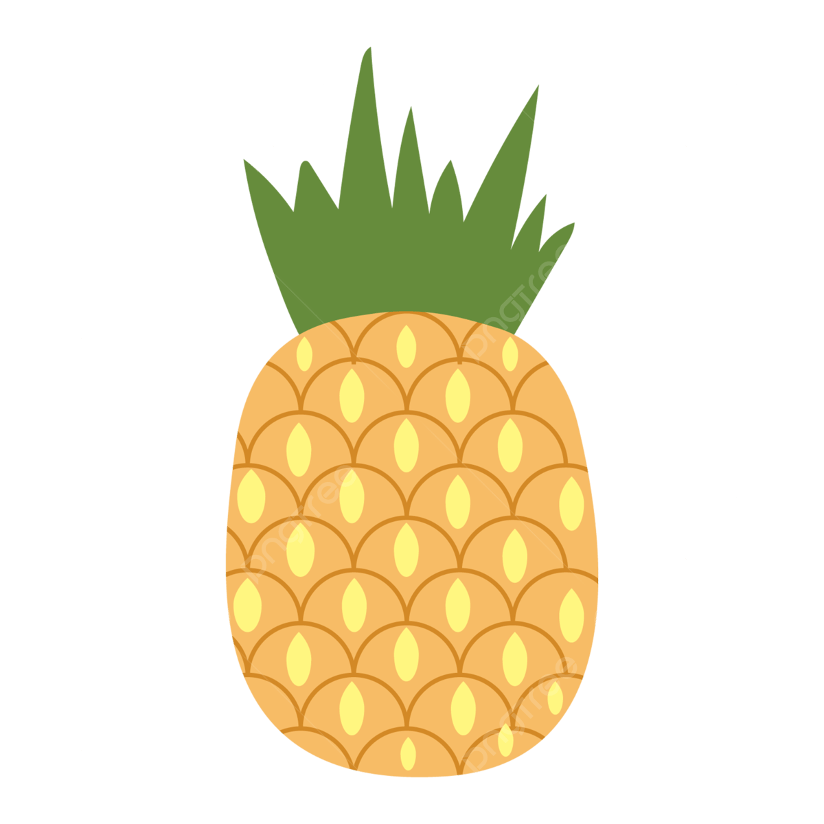 Тарелки с ананасами