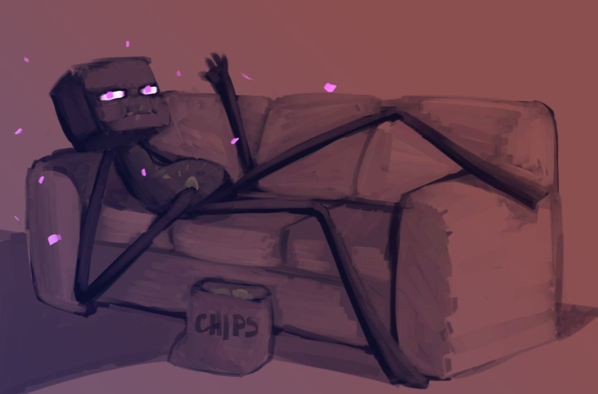 ЭНДЕРМЕН майнкрафт