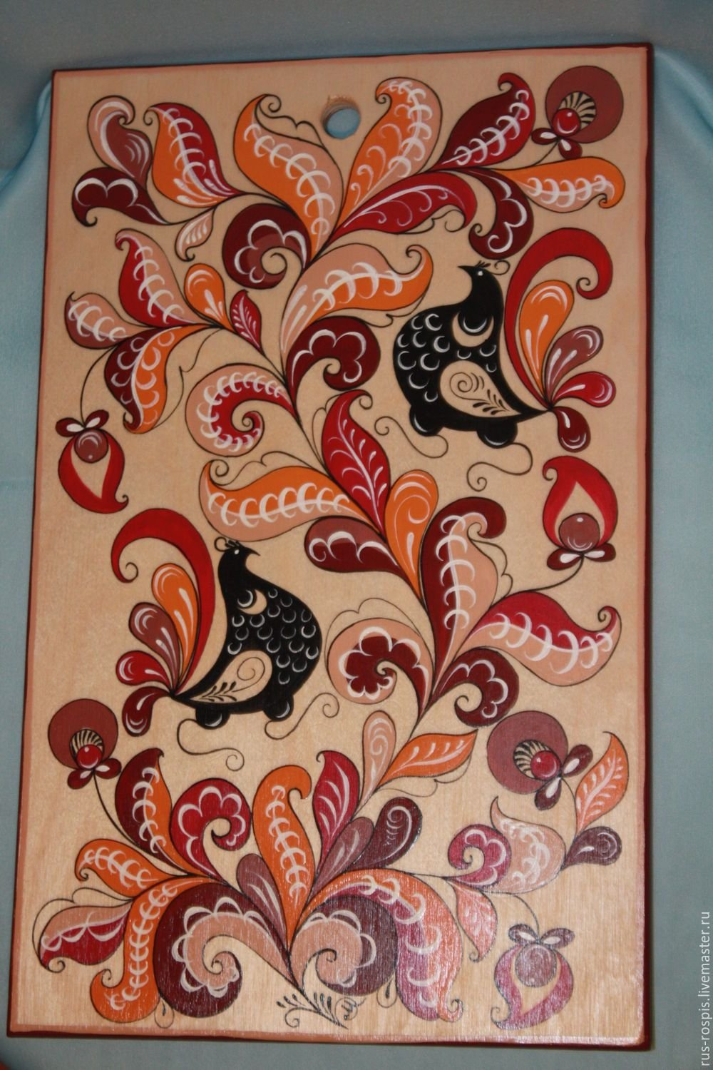 Мезенская роспись народный промысел