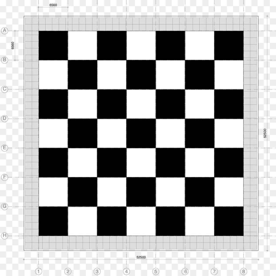 Шахматное поле для печати