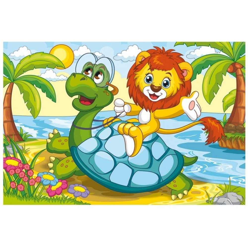 Львенок и черепаха