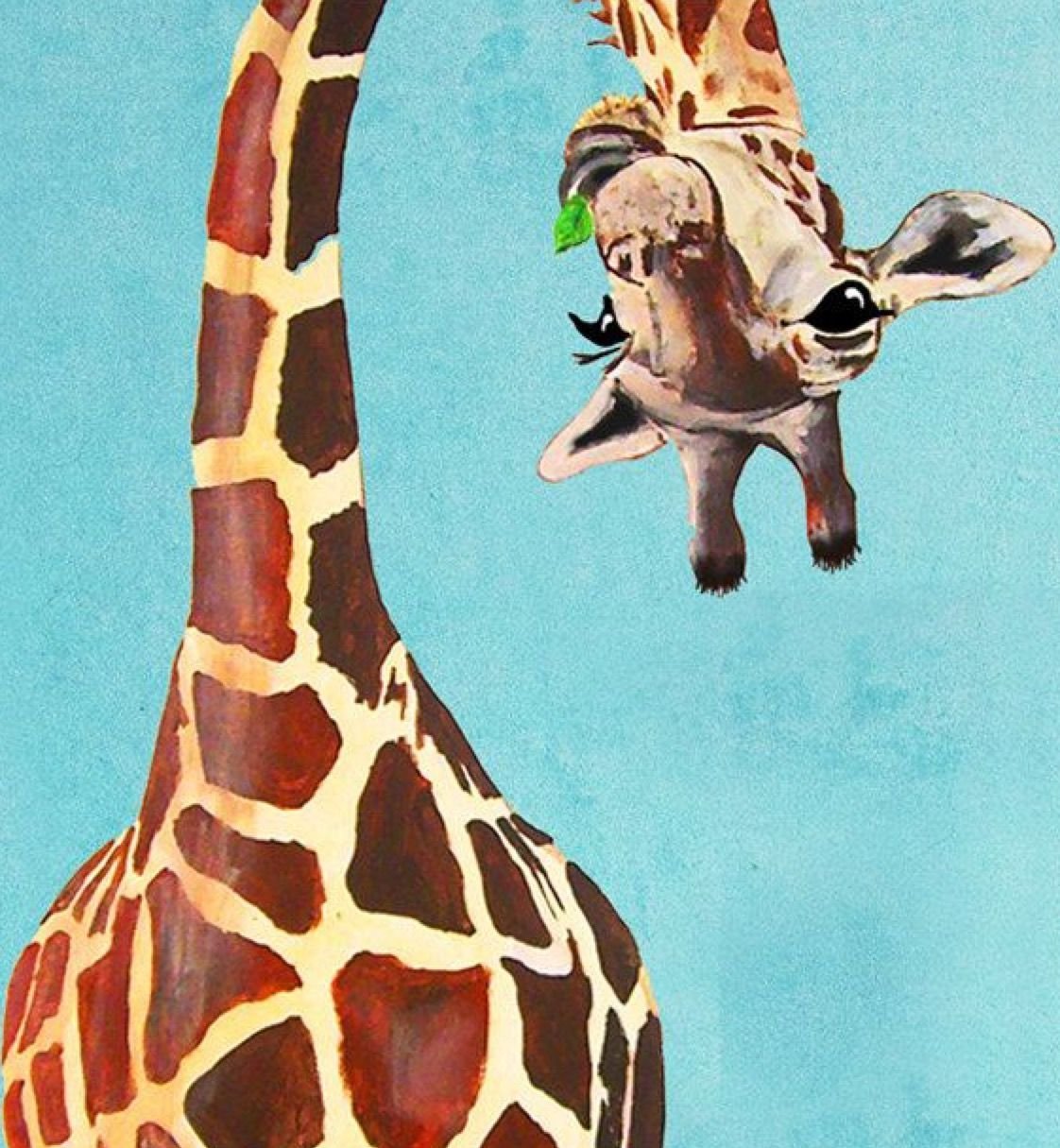Картина Жирафы в очках
