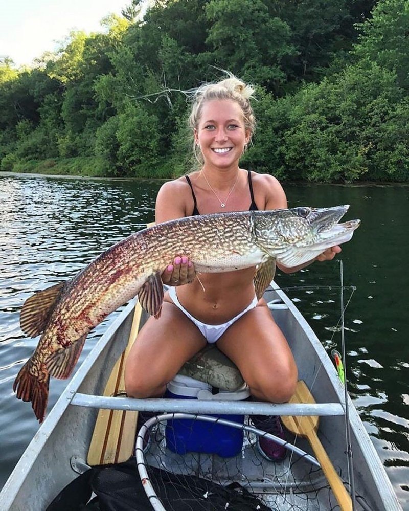 Щука американская красноперая