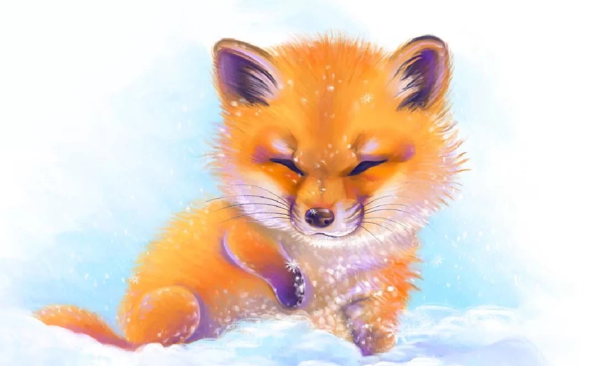 Милая Лисичка арт