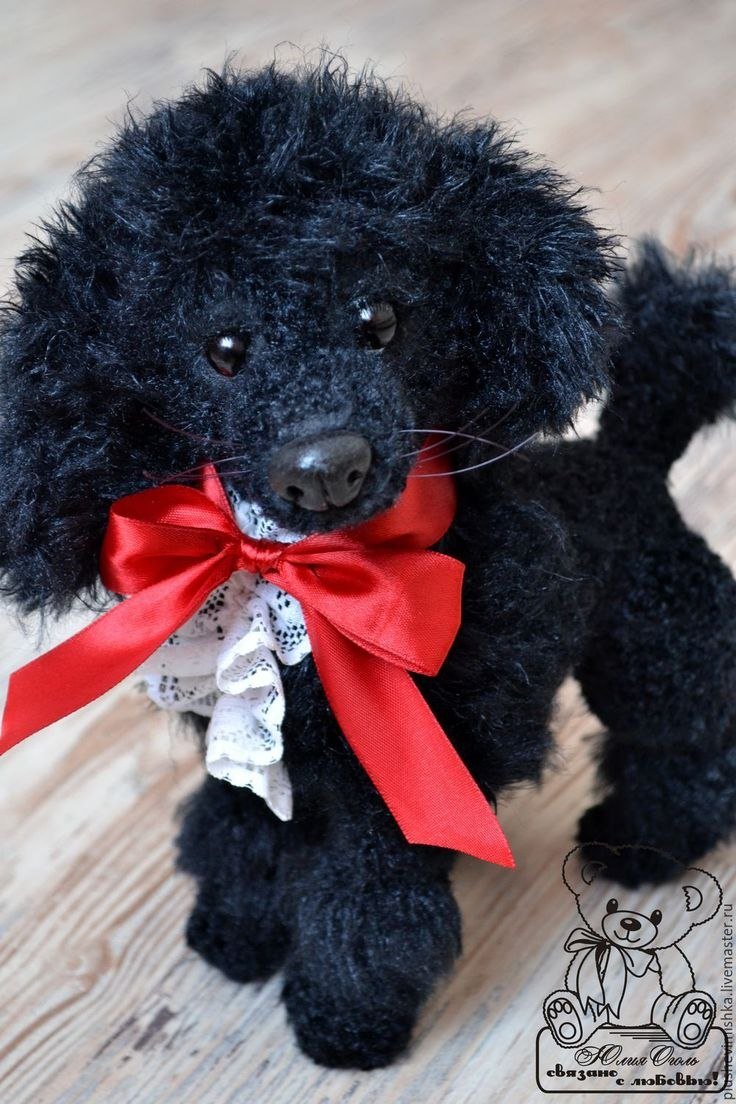 Пудель трафарет