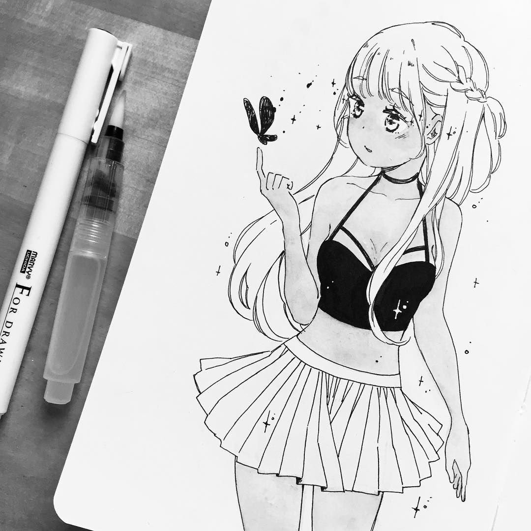 Аниме эскизы