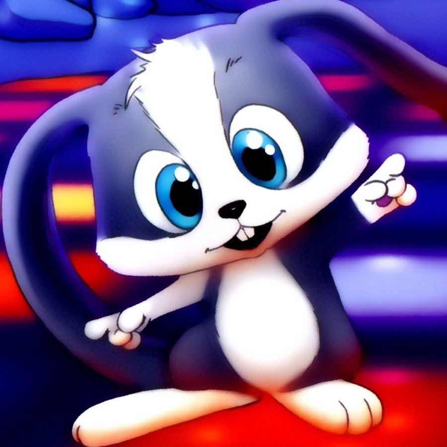 Зайка Шнуфель клип с сердечками