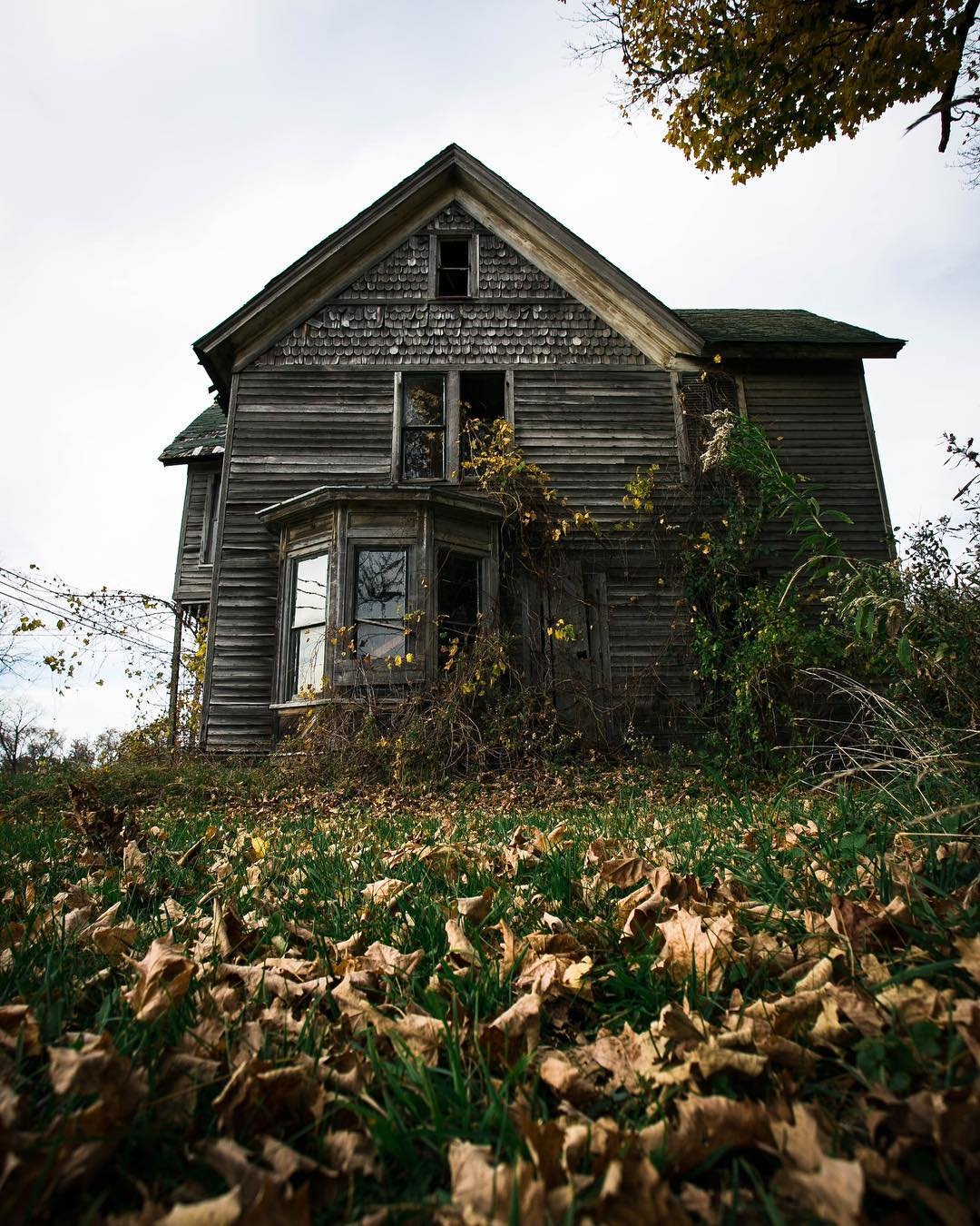 Заброшенный дом на озере Сенека