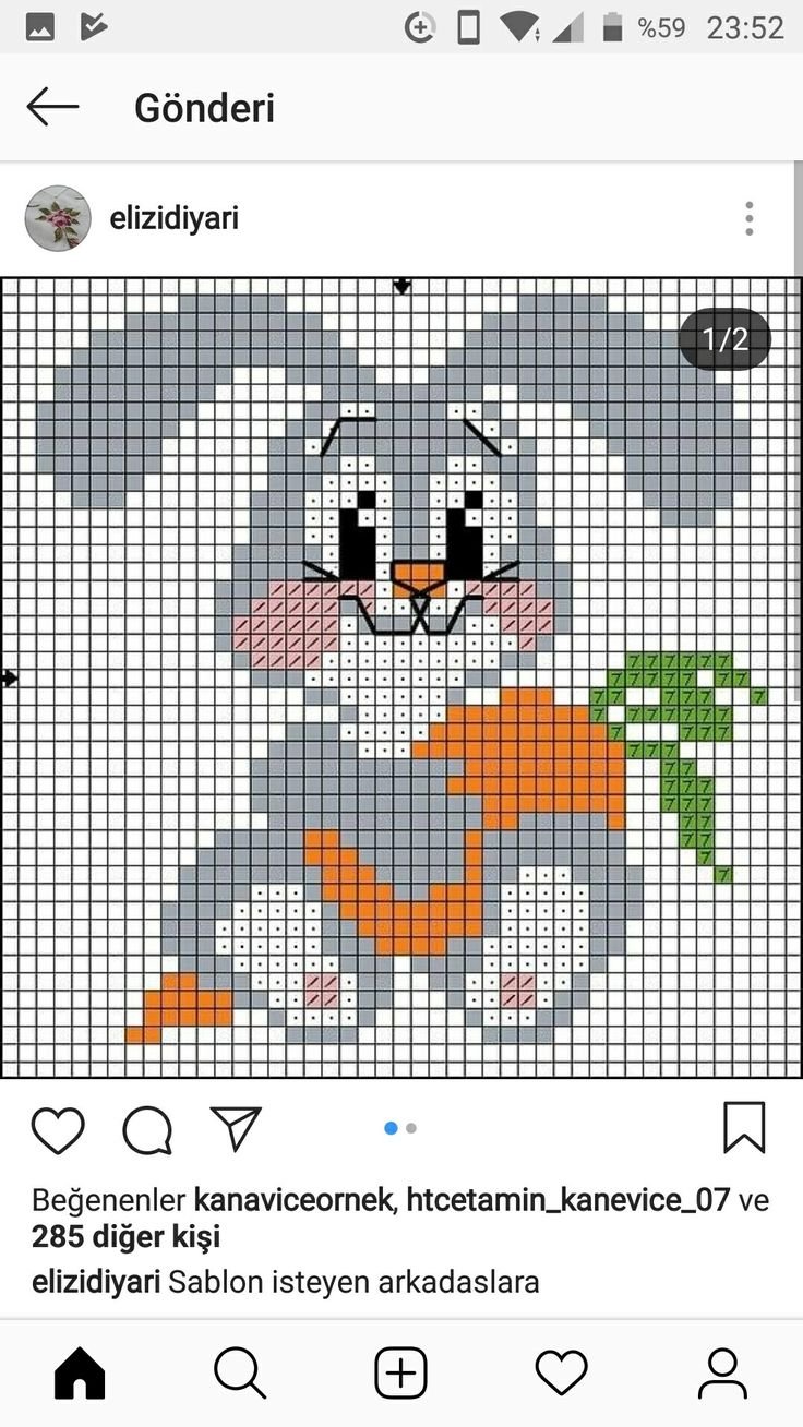 Мордочки животных из бисера