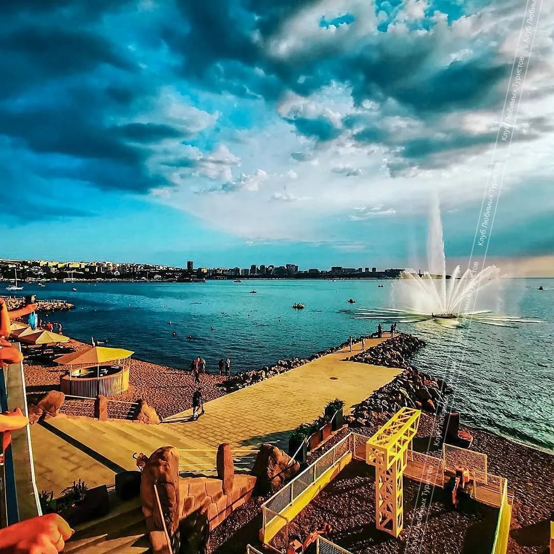 Гастрономическая набережная Геленджик Приморье